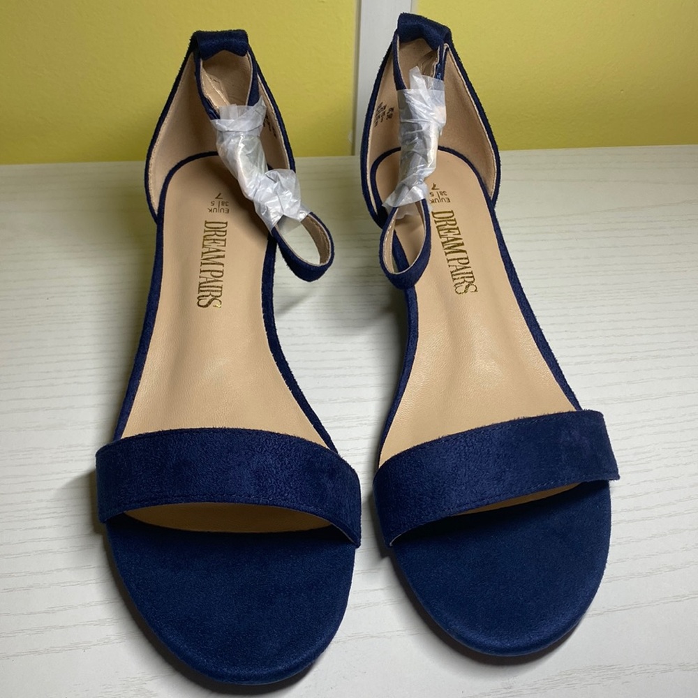 Navy-Suede
